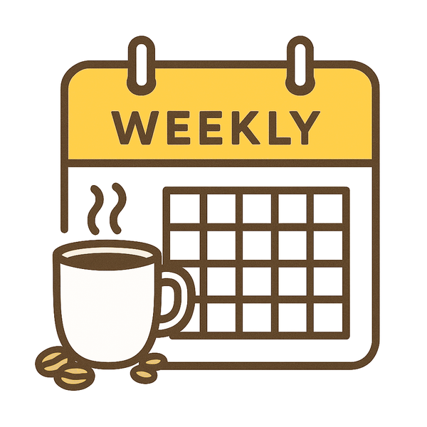 Encore Coffee Club – Weekly Subscription Plan.