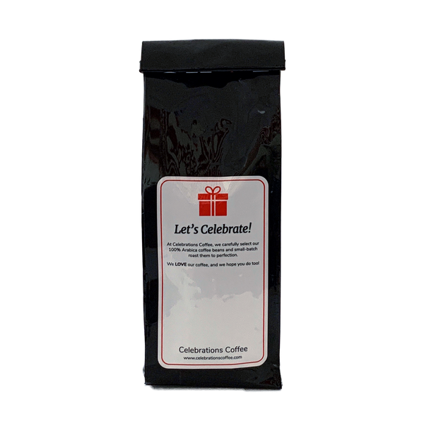 Back View of Bag – I Love KC. Our coffee gift is freshly roasted in small batches.