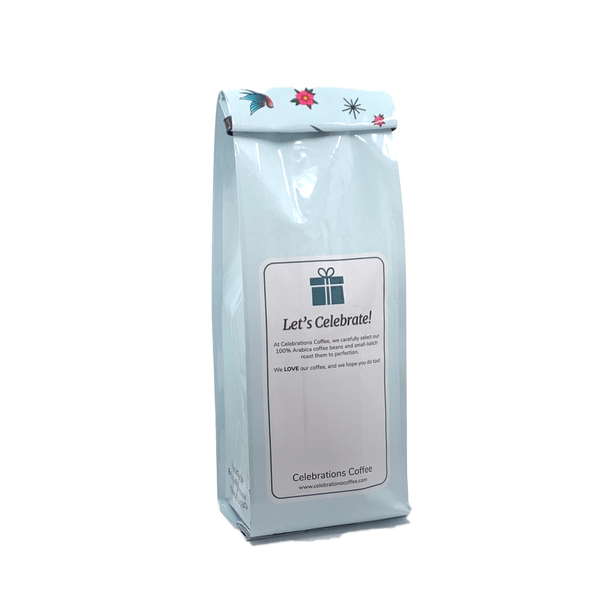 Back View of Bag – Love Tattoo. Our coffee gift is freshly roasted in small batches.
