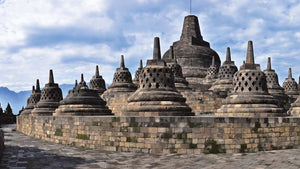 Image of Borobudur Stupa temple in Java