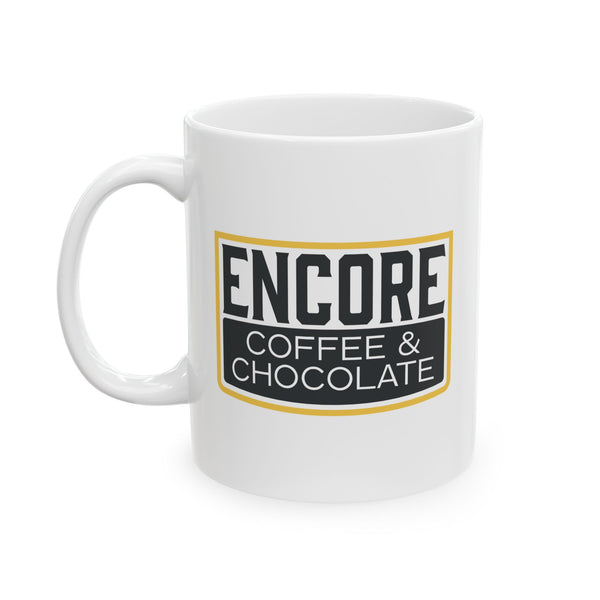 Coffee Mug with Encore Coffee & Chocolate Logo