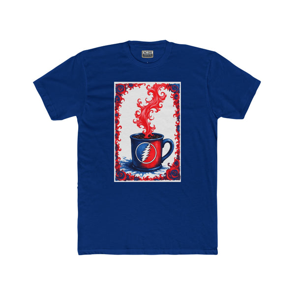 Caffeine Lover Tee - Grateful Cup Design