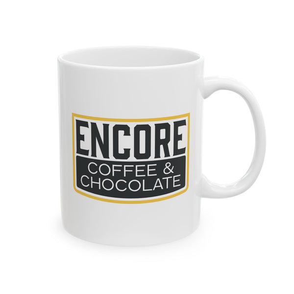 Coffee Mug with Encore Coffee & Chocolate Logo