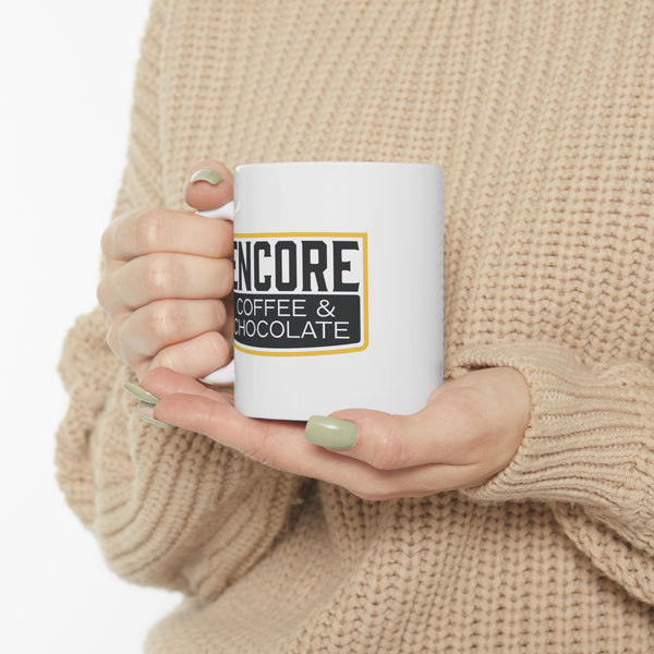 Coffee Mug with Encore Coffee & Chocolate Logo