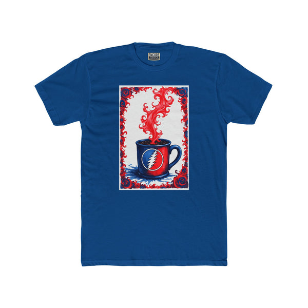 Caffeine Lover Tee - Grateful Cup Design
