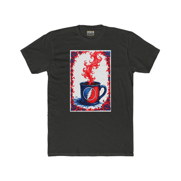 Caffeine Lover Tee - Grateful Cup Design