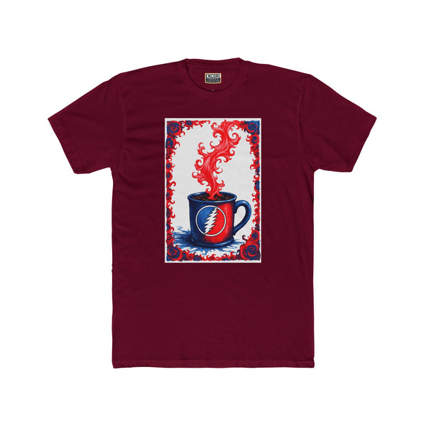 Caffeine Lover Tee - Grateful Cup Design
