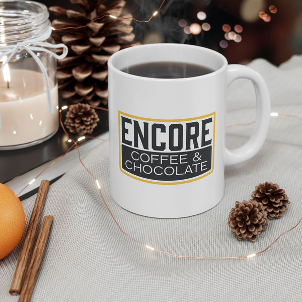 Coffee Mug with Encore Coffee & Chocolate Logo