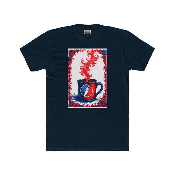 Caffeine Lover Tee - Grateful Cup Design