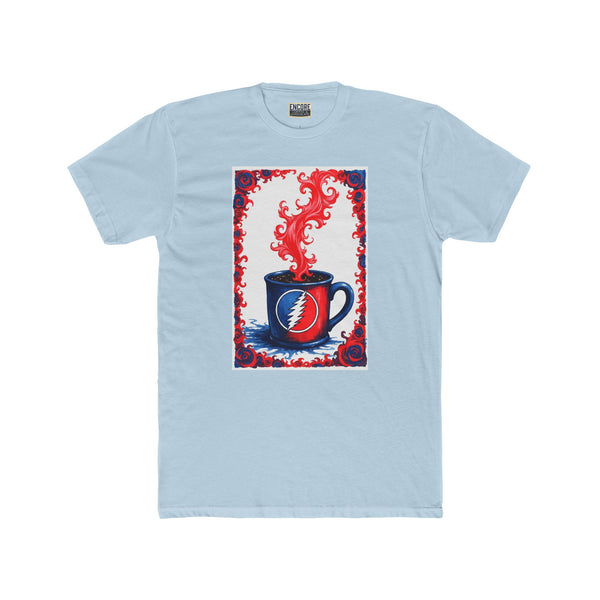 Caffeine Lover Tee - Grateful Cup Design