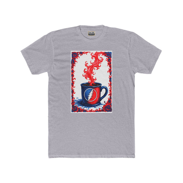 Caffeine Lover Tee - Grateful Cup Design