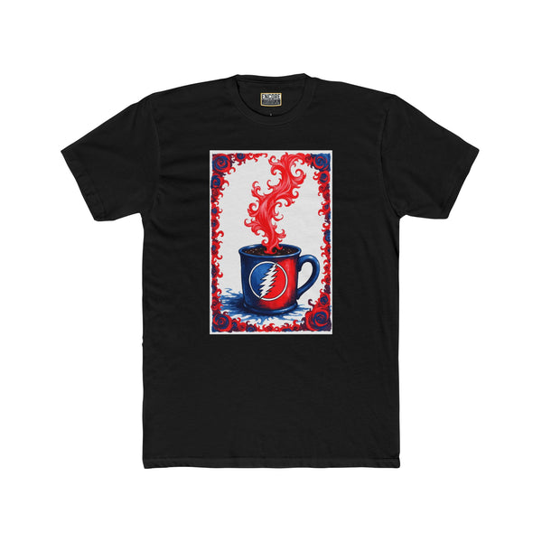 Caffeine Lover Tee - Grateful Cup Design