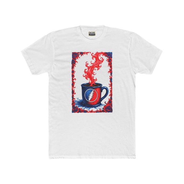 Caffeine Lover Tee - Grateful Cup Design