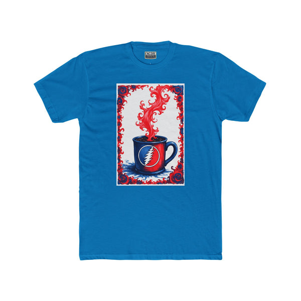 Caffeine Lover Tee - Grateful Cup Design