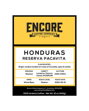 Encore coffee clearance
