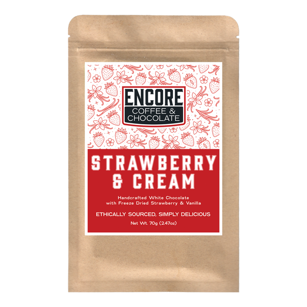 Strawberry & Cream - White Chocolate