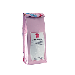 Back View of Bag - Happy Birthday To You - Multicolor. Our coffee gift is freshly roasted in small batches.