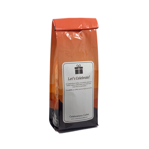 Back View of Bag - Happy Father's Day - Mountain. Our coffee gift is freshly roasted in small batches.