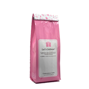 Back View of Bag – It’s a Girl! Our coffee gift is freshly roasted in small batches.