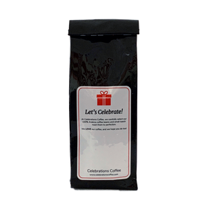 Back View of Bag – I Love KC. Our coffee gift is freshly roasted in small batches.
